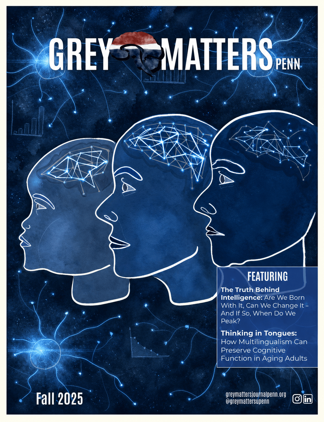 Grey Matters Penn Issue One, Fall 2025 cover